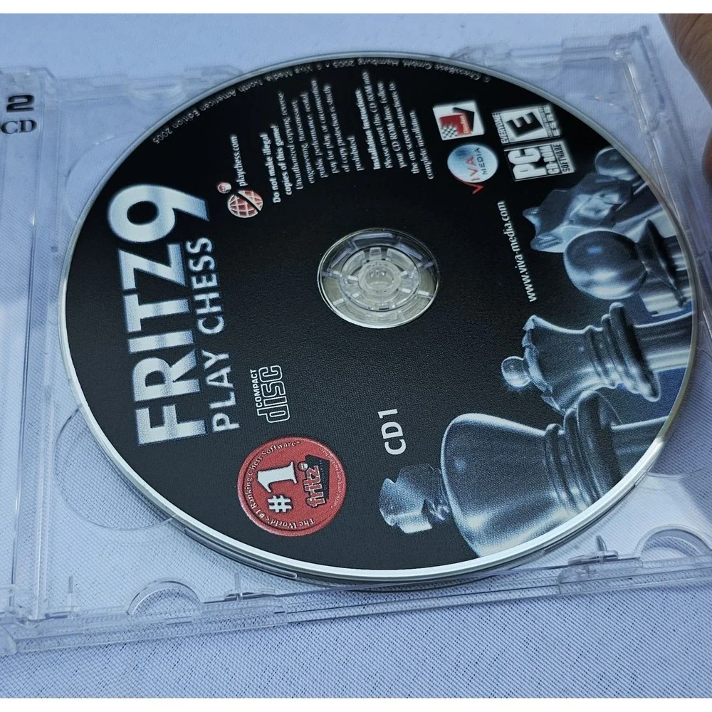 Fritz‎ 9 Play Chess (PC-CD, 2005, ChessBase) - New